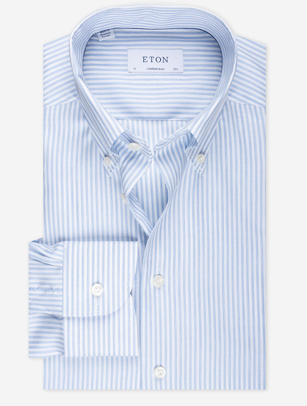 Contemporary Bengal Stripe Shirt Blue