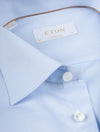 Contemporary Elevated Twill Shirt Blue
