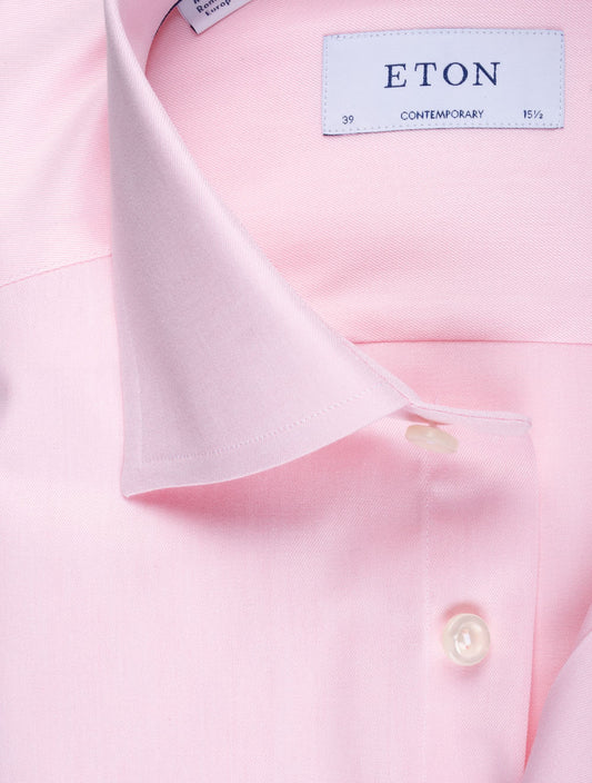 Contemporary Business Shirt Plain Pink