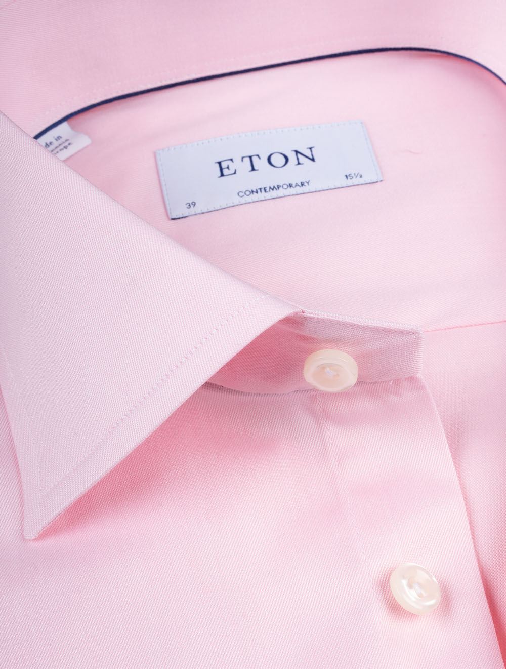 Contemporary Business Shirt Plain Pink