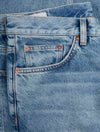 Loose Fit Jeans Light Blue Worn In