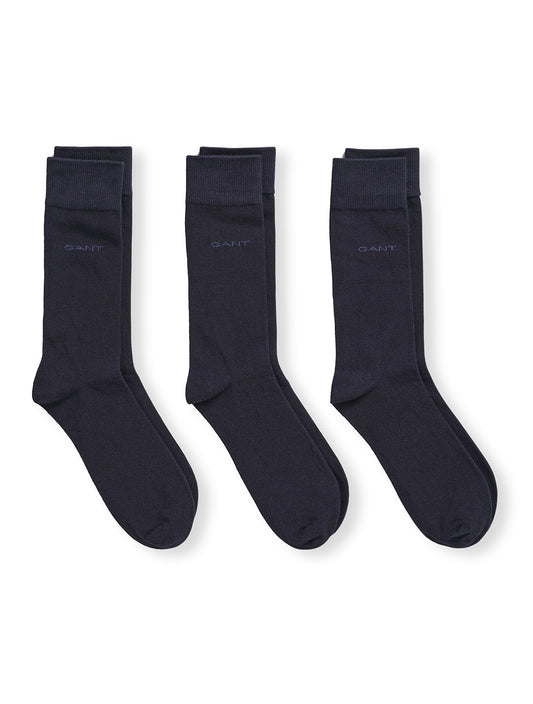 Soft Cotton Socks 3-Pack Marine