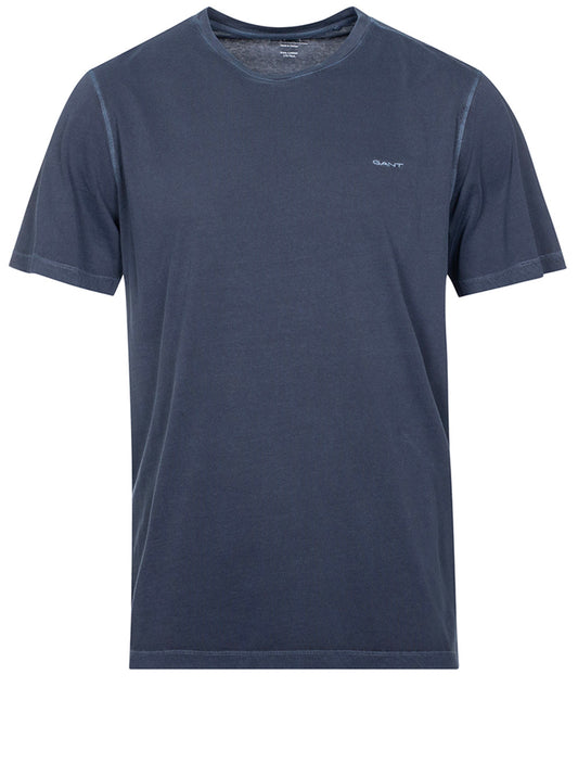 GANT Sunfaded Short Sleeve T-Shirt Evening Blue
