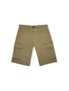 Relaxed Twill Cargo Shorts Racing Green