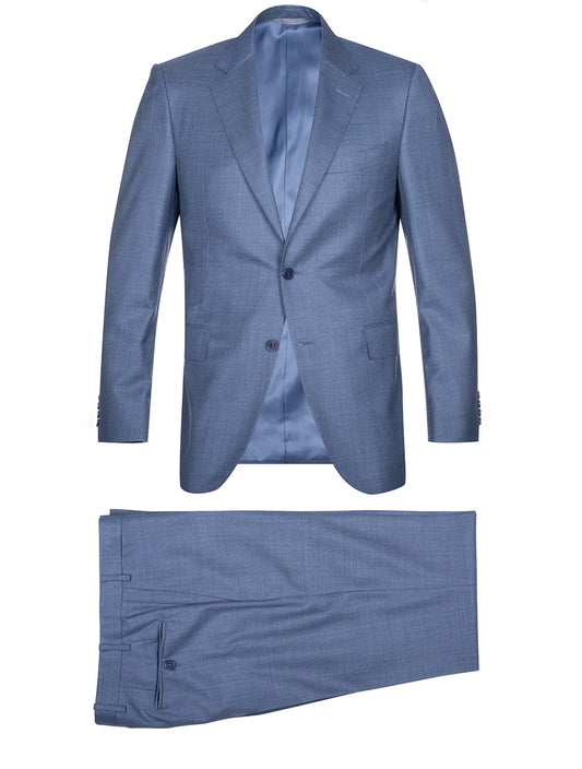 Sharkskin Suit Blue