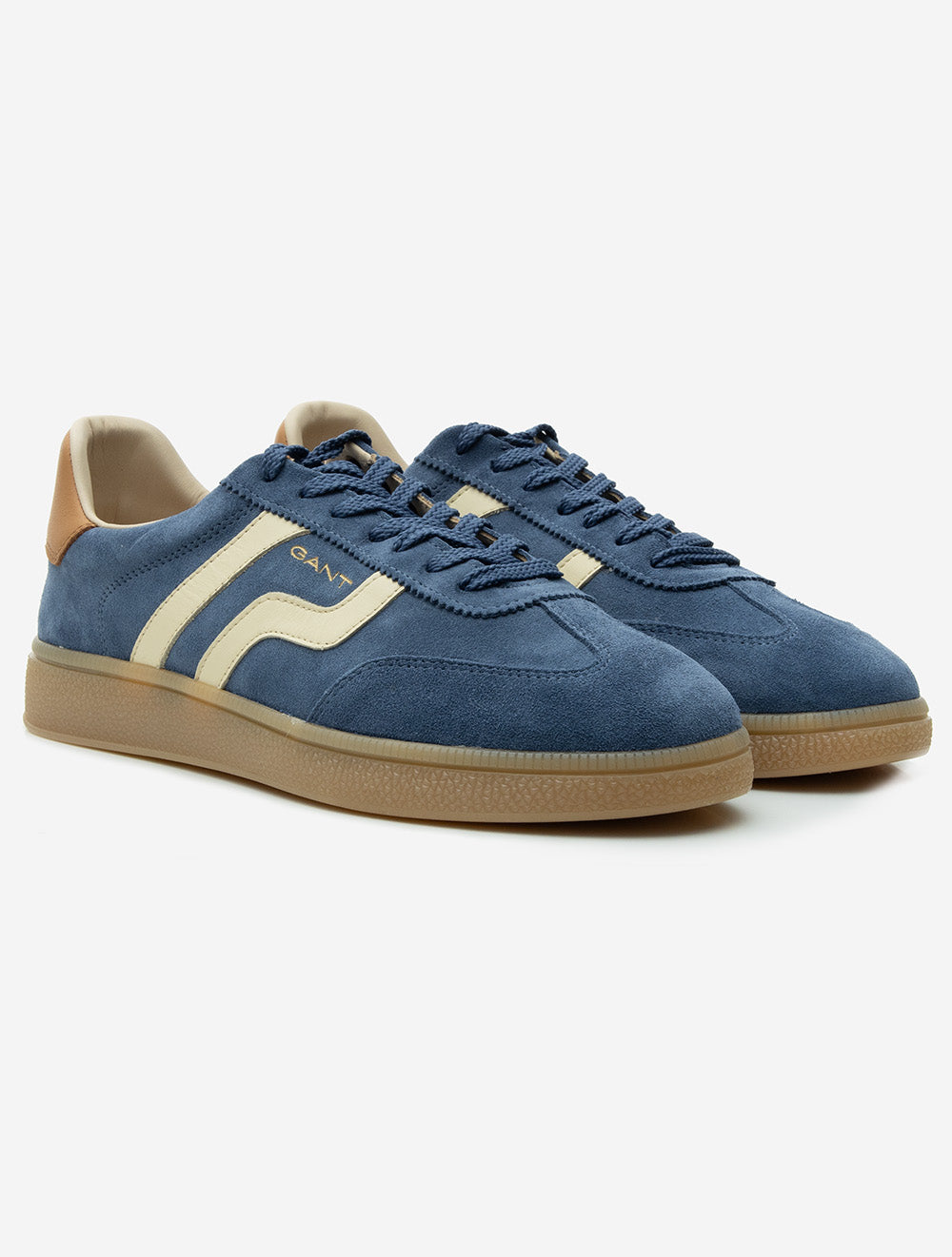 GANT Cuzmo Suede Sneaker Insignia Blue Men's Casual Shoes at