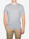 Regular Shield Short Sleeve T-Shirt Grey Melange