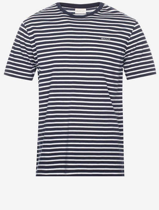 Striped T-Shirt Evening Blue