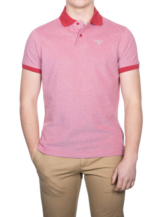 Sports Mix Polo Shirt Red