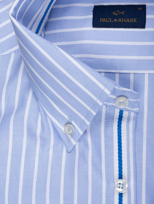 Cotton Oxford Shirt Blue