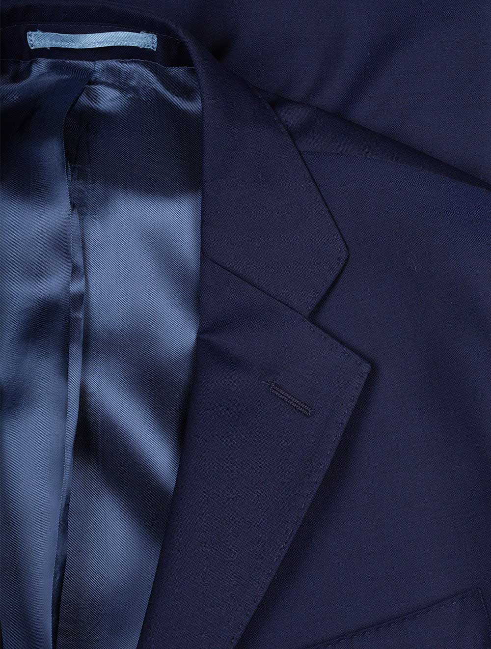 Plain 2 Piece Suit Blue
