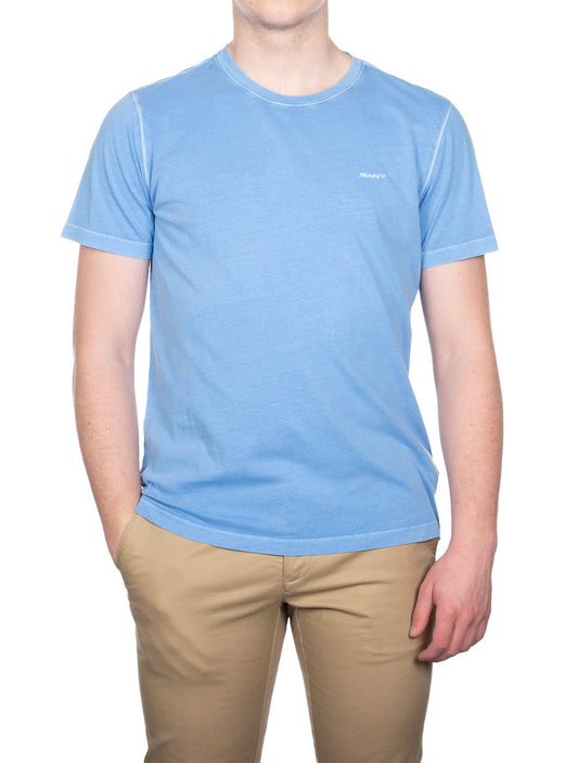GANT Sunfaded Short Sleeve T-Shirt Gentle Blue