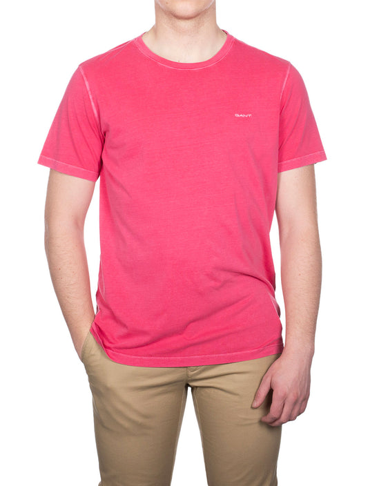 GANT Sunaded Short Sleeve T-Shirt Magenta Pink