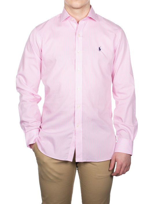 Long Sleeve Dress Shirt Pink