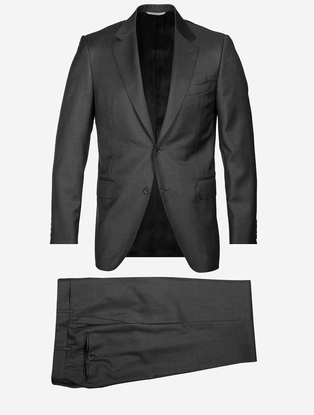 Costume Canali Classic en laine gris château | Costumes sur mesure pour  hommes chez Louis Copeland \u0026amp; Sons, image size:1000x1321