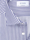 Contemporary Pinstripe Shirt Blue