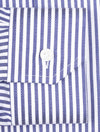 Contemporary Pinstripe Shirt Blue