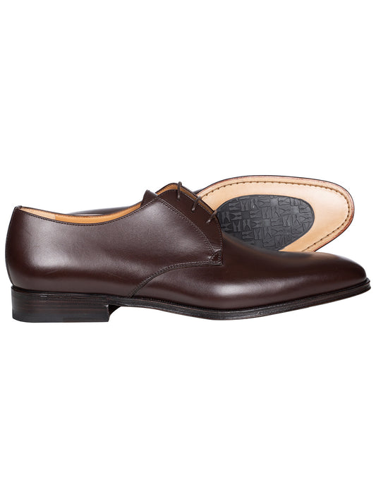 Calfskin Derby Shoe Brown