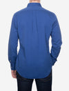 Twill Buttondown Plain Shirt Blue