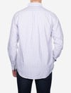Regular Fit Oxford Banker Stripe Shirt Lilac