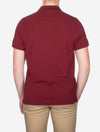 Regular Shield Short Sleeve Pique Polo Plumped Red