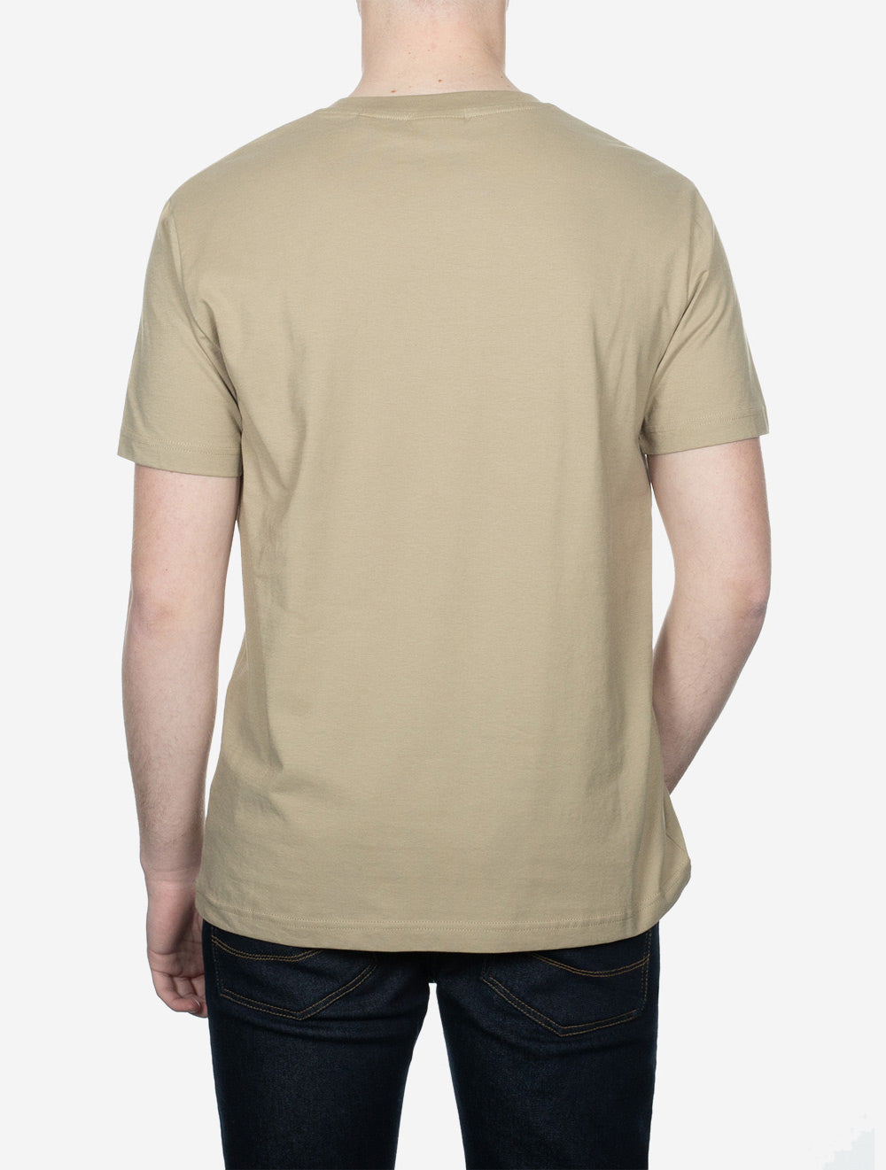 Logo Script Short Sleeve T-Shirt Dried Khaki