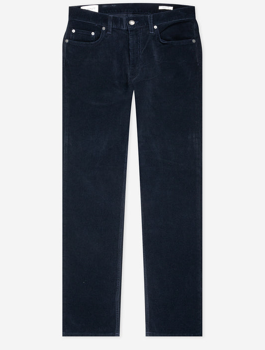 Regular Cord Jeans Evening Blue