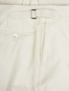 Single Pleat Trouser Cream
