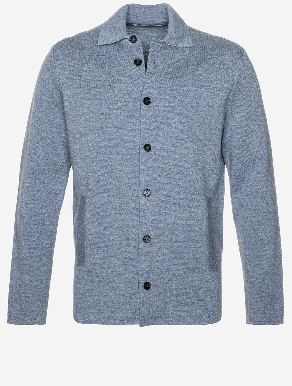 Maurizio Baldassari Milano Stitch Overshirt-Blue – Louis Copeland