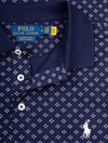 Diamond Dots Polo Shirt Cruise Navy
