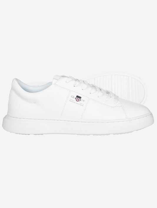 Joree Leather Sneaker White