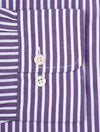 Regular Fit Poplin Stripe Shirt Pansy Purple