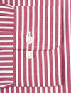 Regular Fit Poplin Stripe Shirt Plumped Red