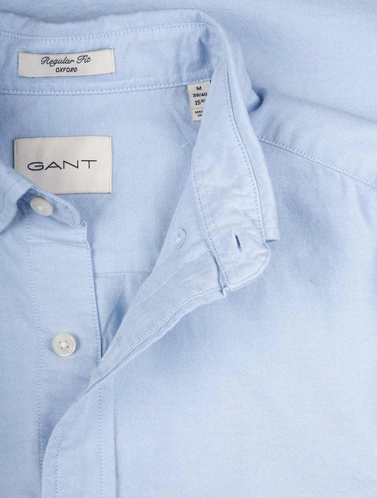 GANT Regular Oxford Shirt Light Blue