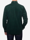 Regular Corduroy Shirt Tartan Green