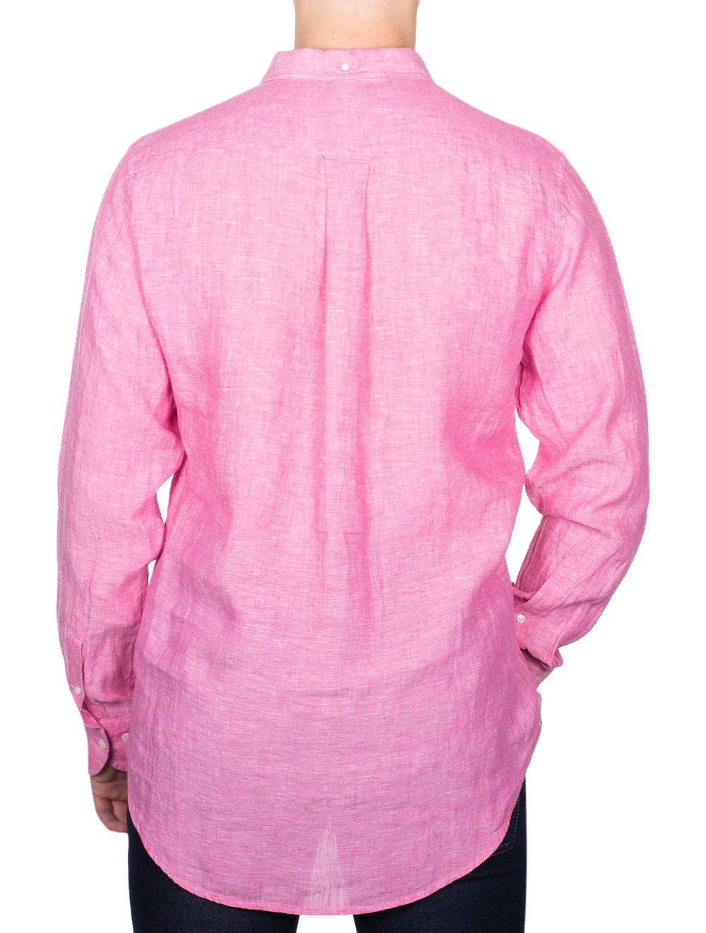 Regular Linen Shirt Perky Pink