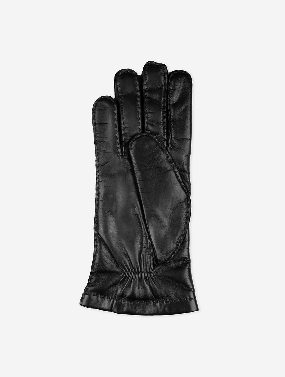 HESTRA Handsewn Cashmere Gloves Black
