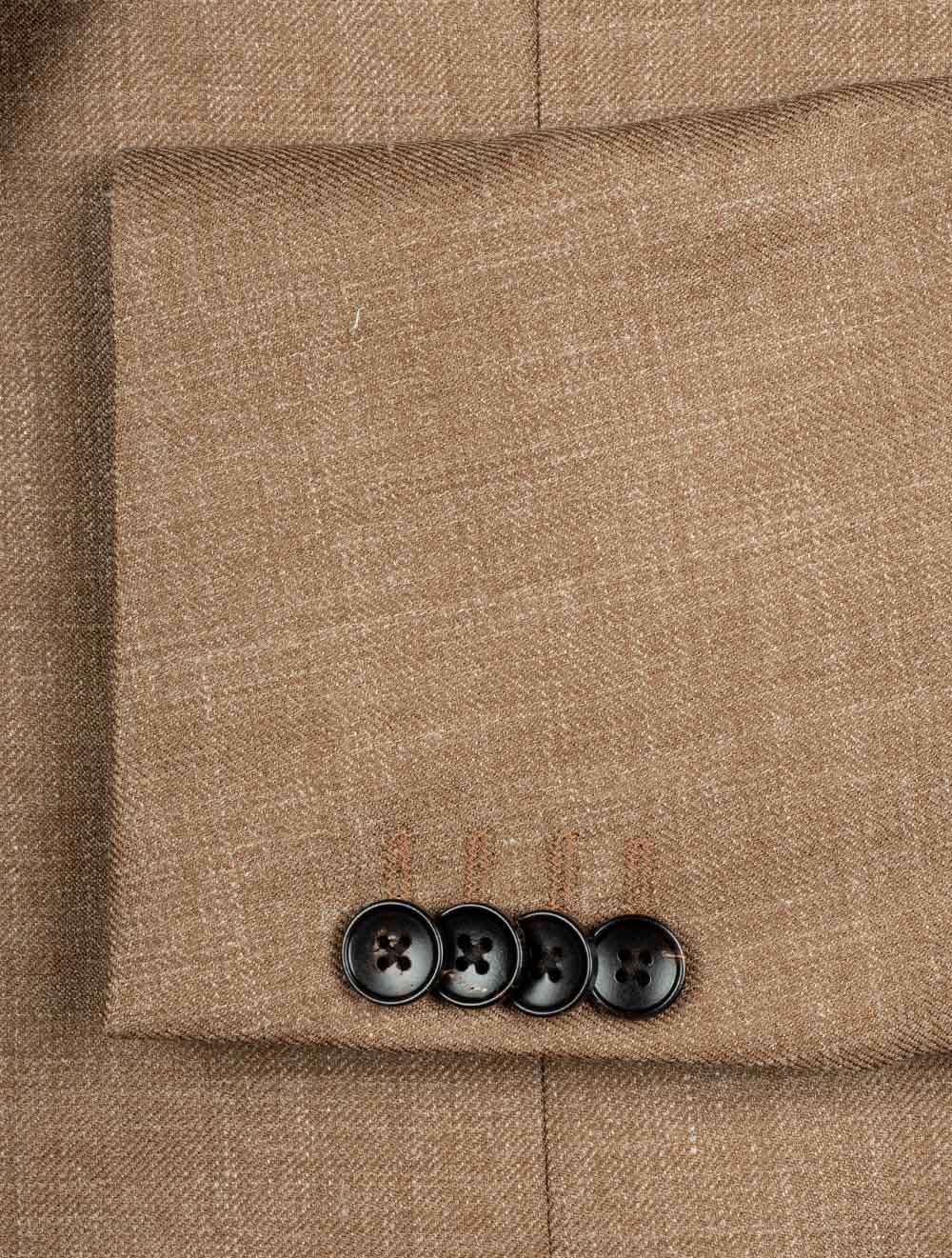 Wool Silk Linen Jacket Copper