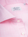 Plaid Check Casual Shirt Pink