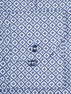 Patterned Oxford Shirt Blue