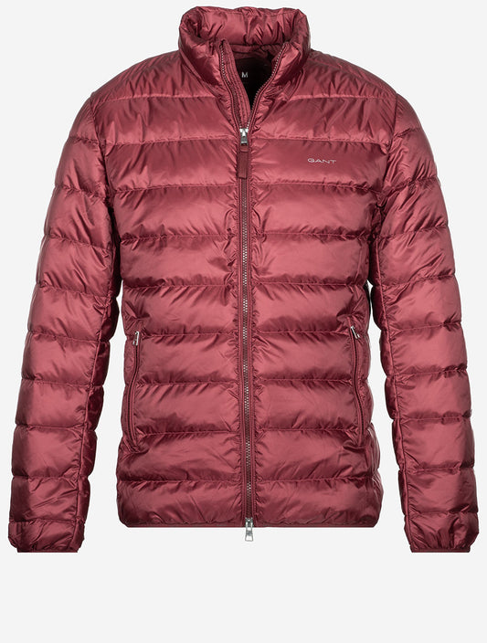 Light Down Jacket Plumped Red