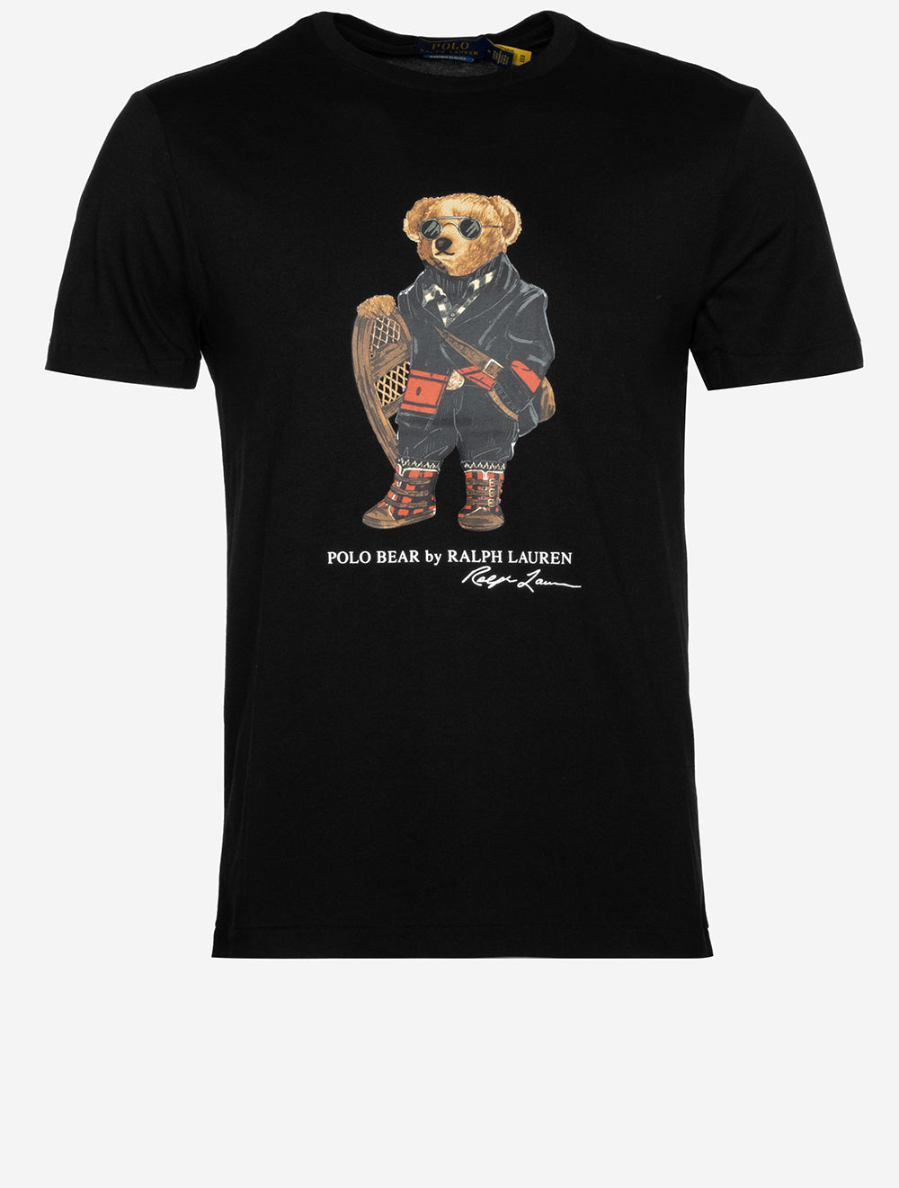 Ralph Lauren Polo Bear Jersey T-Shirt Black| Men's Designer Tees
