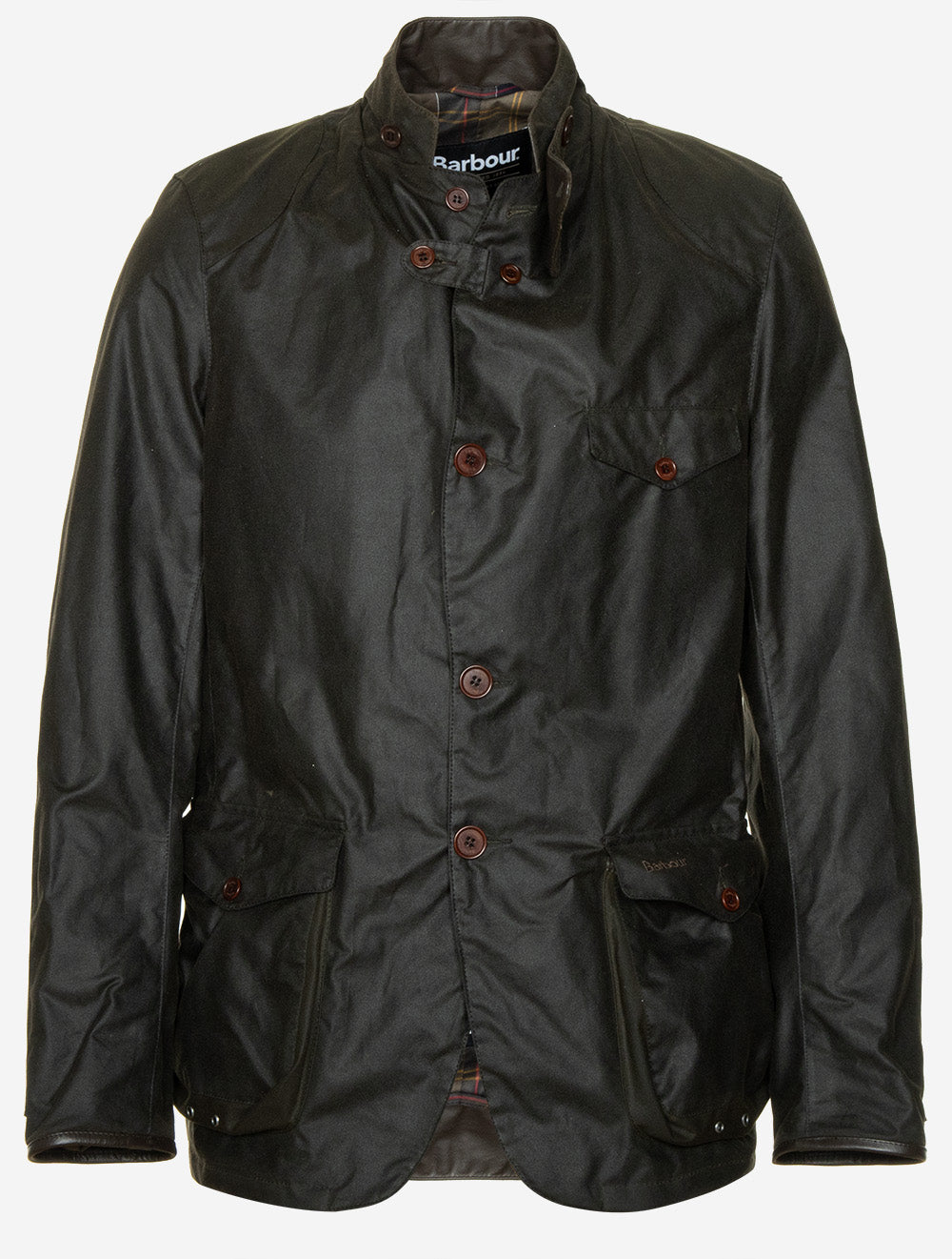Barbour Beacon Sports Wax Jacket Olive Iconic Heritage Outerwear