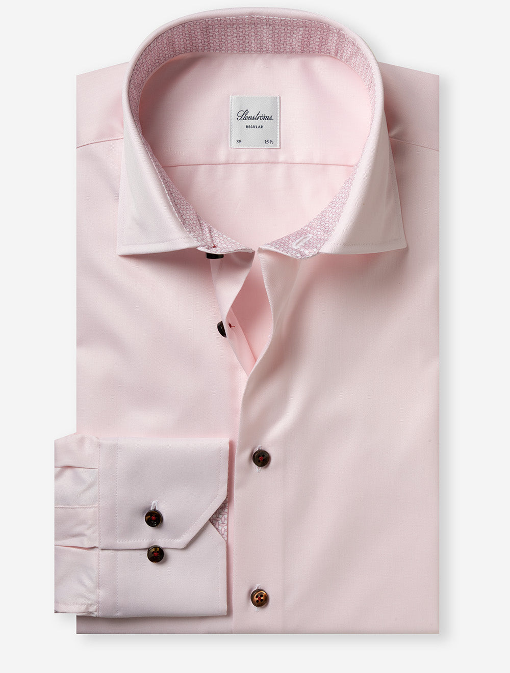 slim fit dress slacks Knit Shirt (Dusty Rose Wool Silk) main image 0