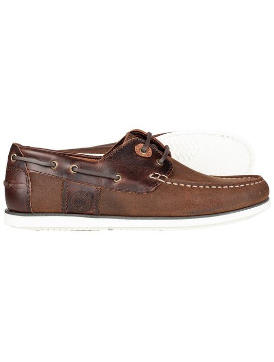 BARBOUR Wake Boat Shoes Beige