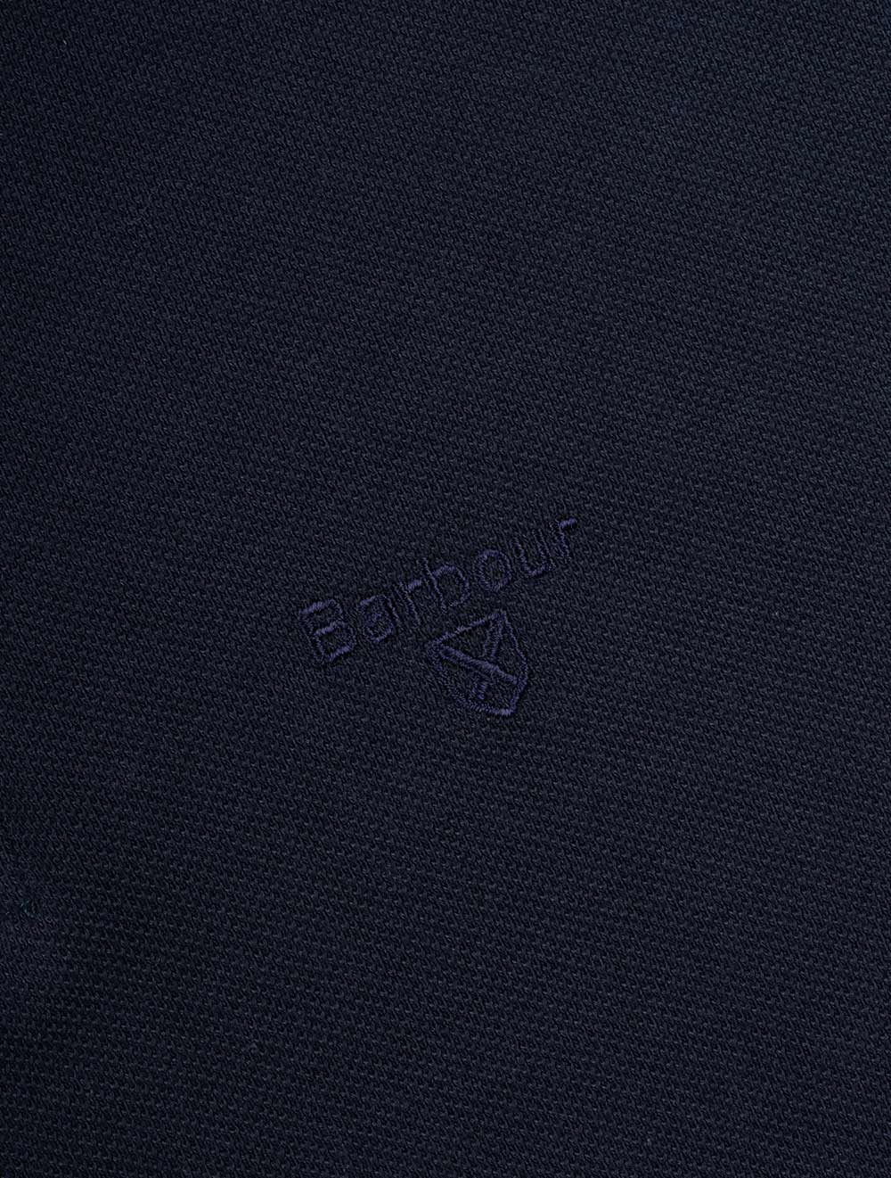 Essential Long Sleeve Sports Polo Navy