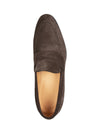 Suede Penny Loafer Brown