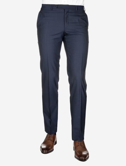Wool Trousers Navy