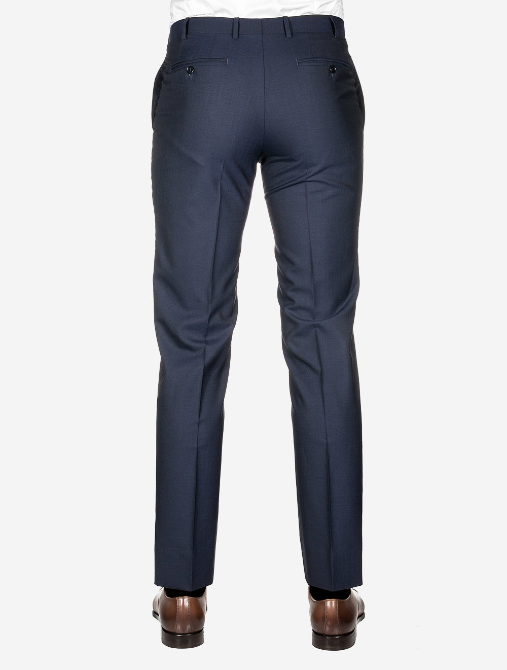 Wool Trousers Navy