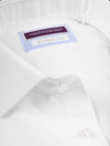 Pinpoint Classic Fit Single Cuff Shirt White